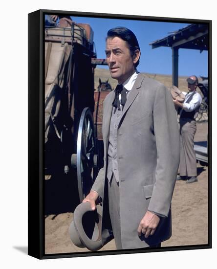 Gregory Peck-null-Framed Stretched Canvas