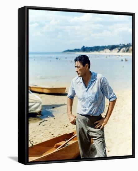 Gregory Peck-null-Framed Stretched Canvas