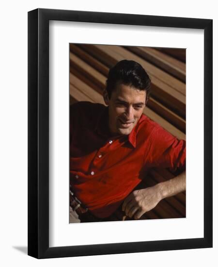 Gregory Peck-null-Framed Premium Photographic Print