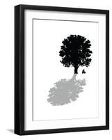 Gregory's Thoughts Lead Him to Question the Very Nature of His Existence-Mike Swift-Framed Giclee Print