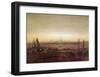 Greifswald in Moonlight-Caspar David Friedrich-Framed Giclee Print