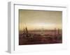 Greifswald in Moonlight-Caspar David Friedrich-Framed Giclee Print