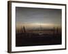 Greifswald in Moonlight-Caspar David Friedrich-Framed Giclee Print