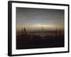 Greifswald in Moonlight-Caspar David Friedrich-Framed Giclee Print