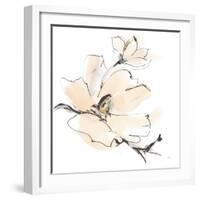 Greige Magnolias I-Chris Paschke-Framed Art Print