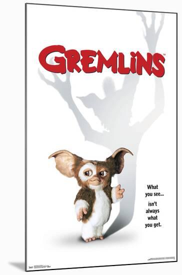 GREMLINS - ONE SHEET-null-Mounted Poster