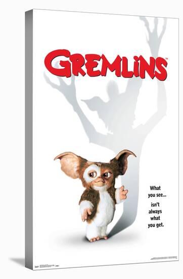 Gremlins - One Sheet-Trends International-Stretched Canvas