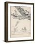 Gremlins Tease the Crew of an American 'Flying Fortress' Bomber-null-Framed Art Print