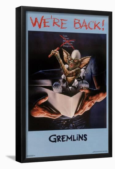 Gremlins - We're Back One Sheet-Trends International-Framed Poster