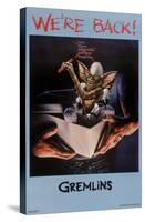 Gremlins - We're Back One Sheet-Trends International-Stretched Canvas