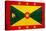 Grenada Flag Design with Wood Patterning - Flags of the World Series-Philippe Hugonnard-Stretched Canvas