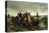 Grenade Explosion, 1882-Sebastiano de Albertis-Stretched Canvas
