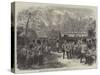 Grenadier Guards in the Wood-Yard of the Magazine Barracks-null-Stretched Canvas