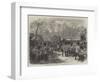 Grenadier Guards in the Wood-Yard of the Magazine Barracks-null-Framed Giclee Print