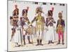 Grenadier Guards of the First Empire-Lucien Rousselot-Mounted Giclee Print