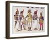 Grenadier Guards of the First Empire-Lucien Rousselot-Framed Giclee Print