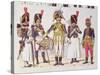 Grenadier Guards of the First Empire-Lucien Rousselot-Stretched Canvas