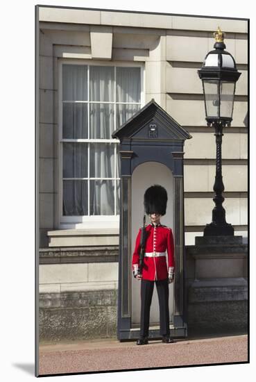 Grenadier Guardsman Outside Buckingham Palace, London, England, United Kingdom, Europe-Stuart Black-Mounted Photographic Print
