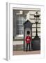 Grenadier Guardsman Outside Buckingham Palace, London, England, United Kingdom, Europe-Stuart Black-Framed Photographic Print