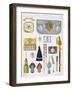 Grenadiers À Cheval Du Roi, Insignia-Eugene Titeux-Framed Giclee Print