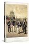 Grenadiers and Fusiliers of the Prussian Army, 1857-W Korn-Stretched Canvas