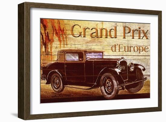 Grend Prix d'Europe-Kate Ward Thacker-Framed Giclee Print