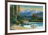 Grenoble, France-null-Framed Art Print