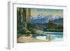 Grenoble, France-null-Framed Art Print