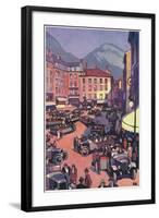 Grenoble, France-Roger Broders-Framed Art Print