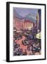 Grenoble, France-Roger Broders-Framed Art Print