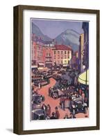 Grenoble, France-Roger Broders-Framed Art Print