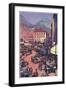 Grenoble, France-Roger Broders-Framed Art Print