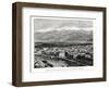 Grenoble from the Belledonne Range, France, 1886-null-Framed Giclee Print