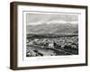 Grenoble from the Belledonne Range, France, 1886-null-Framed Giclee Print