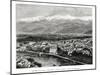 Grenoble from the Belledonne Range, France, 1886-null-Mounted Giclee Print