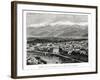 Grenoble from the Belledonne Range, France, 1886-null-Framed Giclee Print