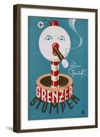 Grenzer Stumpen Poster-null-Framed Giclee Print