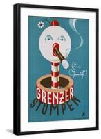 Grenzer Stumpen Poster-null-Framed Giclee Print