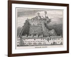 Gresham College 1834-I Dodd-Framed Art Print