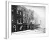 Gresham Hotel on Fire-null-Framed Photographic Print