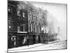 Gresham Hotel on Fire-null-Mounted Photographic Print