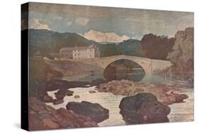 Greta Bridge, c1807, (1911)-John Sell Cotman-Stretched Canvas