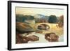 Greta Bridge, Yorkshire, 1810-John Sell Cotman-Framed Giclee Print