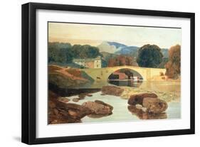 Greta Bridge, Yorkshire, 1810-John Sell Cotman-Framed Giclee Print