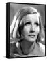 Greta Garbo (b/w photo)-null-Framed Stretched Canvas