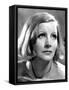 Greta Garbo (b/w photo)-null-Framed Stretched Canvas