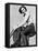 Greta Garbo (b/w photo)-null-Framed Stretched Canvas