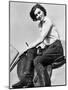 Greta Garbo (b/w photo)-null-Mounted Photo