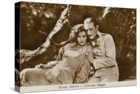 Greta Garbo, Conrad Nagel-null-Stretched Canvas