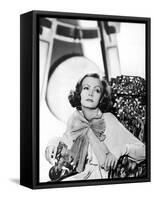 Greta Garbo Hollywood, 1932 (b/w photo)-null-Framed Stretched Canvas